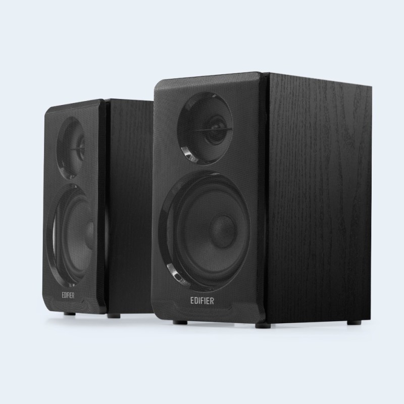Edifier R33BT, 2.0 canaux, Avec fil &sans fil, 10 W, 70 - 20000 Hz, Noir