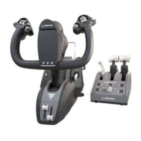ThrustMaster TCA Yoke Pack Boeing Edition, Fightstick, PC, Xbox, Xbox One, Xbox One S, Xbox One X, Xbox Series S, Xbox Series X, Avec fil, USB, Noir, Gris, Cable