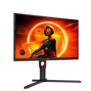 AOC G3 25G3ZMBK, 62,2 cm 24.5", 1920 x 1080 pixels, Full HD, 1 ms, Noir, Rouge