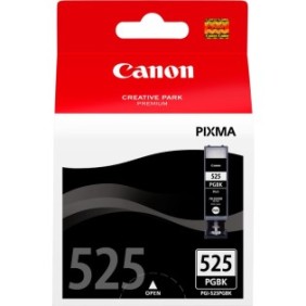 Canon Cartouche d'encre noire pigmentée PGI-525PGBK, Encre à pigments, 341 pages, 1 pièce