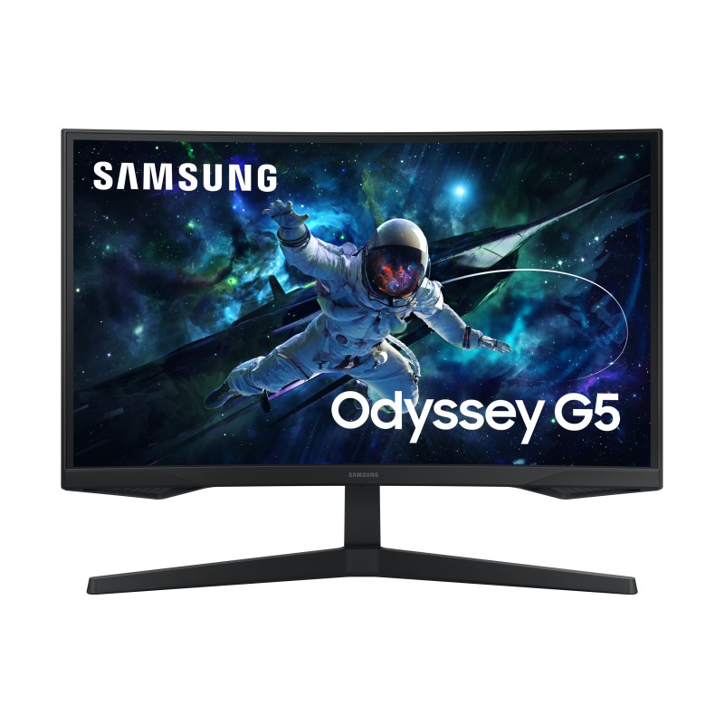 Samsung G55C, 68,6 cm 27", 2560 x 1440 pixels, Quad HD, LED, Noir