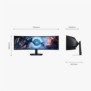 Samsung G91F, 124,5 cm 49", 5120 x 1440 pixels, Dual QHD, LCD, 1 ms, Noir