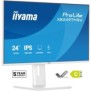 Iiyama ProLite XB2497HSU-W1, 60,5 cm 23.8", 1920 x 1080 pixels, Full HD, LED, 4 ms, Blanc