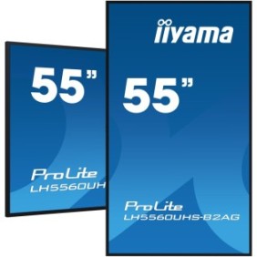 Iiyama LH5560UHS-B2AG, Carte A numérique, 138,7 cm 54.6", LED, 3840 x 2160 pixels, Wifi, 247