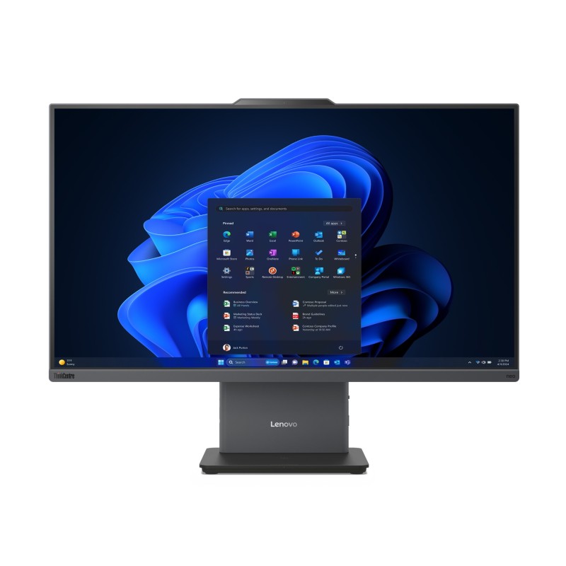 Lenovo ThinkCentre neo 50a 27 Gen 6 LNL, 68,6 cm 27", Full HD, Intel Core Ultra 5, 16 Go, 512 Go, Windows 11 Pro