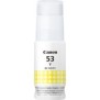 Canon Bouteille d'encre jaune GI-53Y, Original, Jaune, Canon, PIXMA G650 PIXMA G550, 60 ml, Jet d'encre