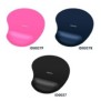 LogiLink ID0027, Noir, Monochromatique, mousse, Gel, Caoutchouc, Repose-poignets, Base antidérapante