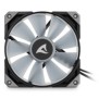 Sharkoon F50, Ventilateur, 12 cm, 600 trmin, 2000 trmin, 132 m³h, Noir, Gris