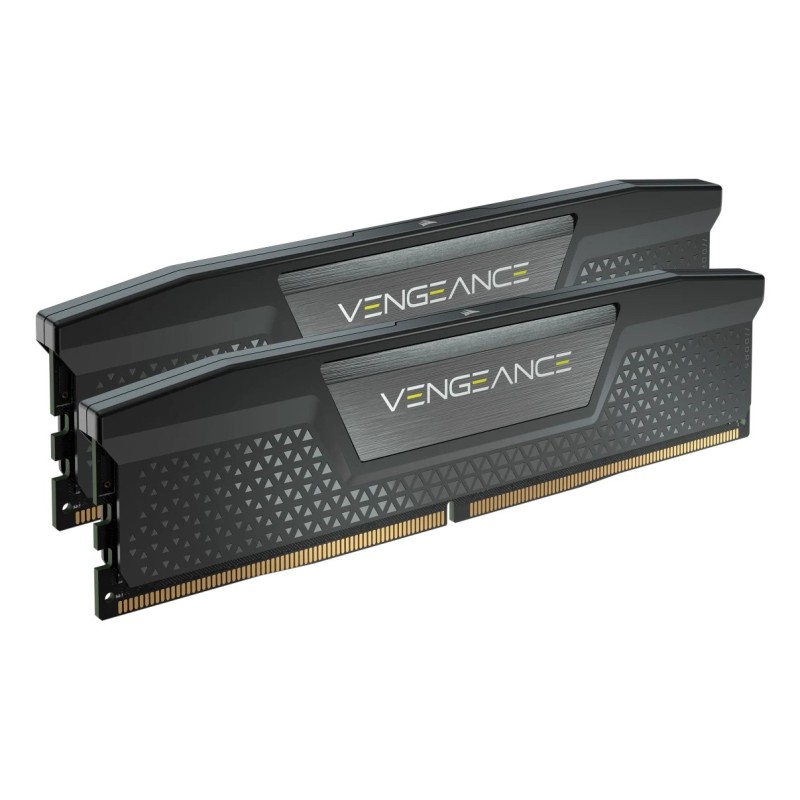 Corsair Vengeance RGB CMK32GX5M2B6400Z36, 32 Go, 2 x 16 Go, DDR5, 6400 MHz, 288-pin DIMM, Noir