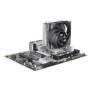 Thermaltake UX400, Refroidisseur d'air, 12 cm, 700 trmin, 1800 trmin, Noir, Argent