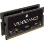Corsair Vegeance 16GB DDR4-2666, 16 Go, 2 x 8 Go, DDR4, 2666 MHz, 260-pin SO-DIMM, Noir