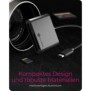 ICY BOX IB-CR301-C3, CF, MicroSD , MicroSDHC, MicroSDXC, SD, SDHC, SDXC, Noir, 5000 Mbits, Aluminium, 2 Go, USB 3.2 Gen 1 3.1 Gen 1 Type-C
