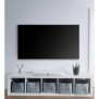 LogiLink BP0114, 200 x 200 mm, 600 x 400 mm, -15 - 3, -60 - 60, Acrylonitrile-Butadiène-Styrène , Plastique, Acier, Noir