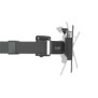 LogiLink BP0106, Pinceboulon, 12 kg, 43,2 cm 17", 81,3 cm 32", 100 x 100 mm, Noir