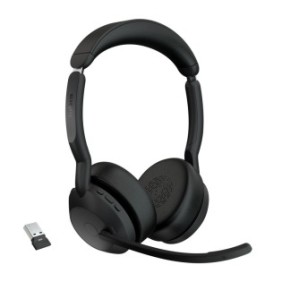 Jabra Evolve2 55, Sans fil, BureauCentre d'appels, 20 - 20000 Hz, 130 g, Casque