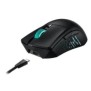 ASUS ROG Gladius III, Droitier, Optique, USB Type-A, 19000 DPI, Noir