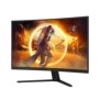 AOC G4 CQ32G4VE, 80 cm 31.5", 2560 x 1440 pixels, Quad HD, LCD, 1 ms, Noir, Gris