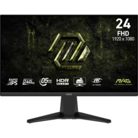 MSI MAG 245F X24, 60,5 cm 23.8", 1920 x 1080 pixels, Full HD, LCD, 0,5 ms, Noir