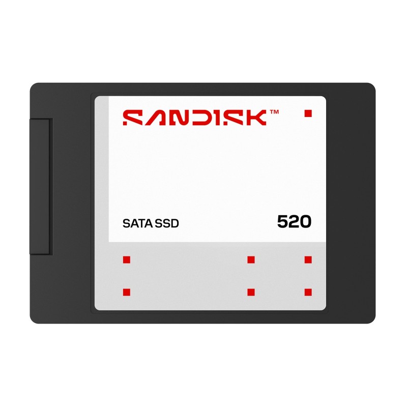 SanDisk SDSS51100TAB-000G0, 500 Go, 2.5", 560 Mos, 6 Gbits