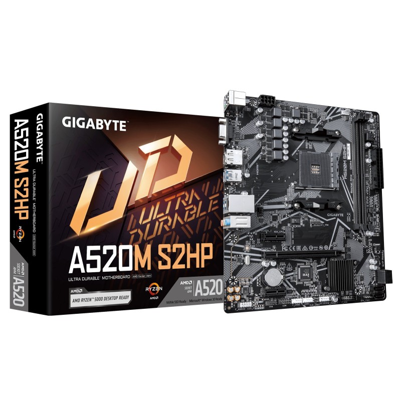 Gigabyte A520M S2HP Carte Mère