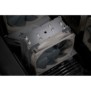 Noctua NH-U12S redux, Refroidisseur, 12 cm, 450 trmin, 1700 trmin, Gris, Acier inoxydable