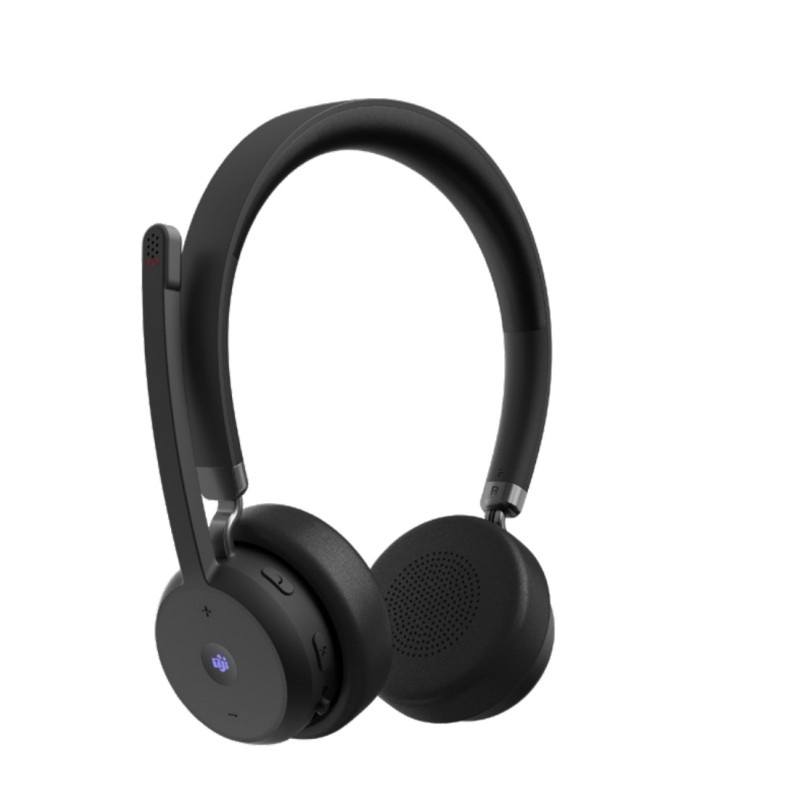 Lenovo Wireless VoIP Headset, Sans fil, BureauCentre d'appels, 20 - 20000 Hz, 140 g, Casque, Noir