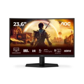 AOC G4 C24G42E, 59,9 cm 23.6", 1920 x 1080 pixels, Full HD, LED, 4 ms, Noir, Rouge
