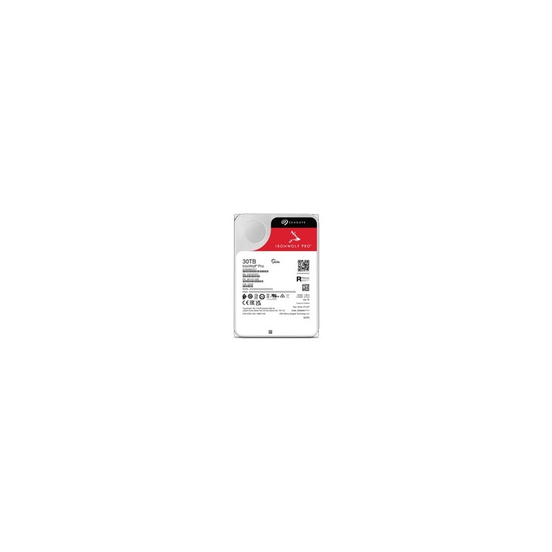 Seagate IronWolf Pro ST30000NT011, 30 To, 7200 trmin, 512 Mo, 3.5", Série ATA III