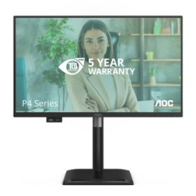 AOC 24P4U, 60,5 cm 23.8", 1920 x 1080 pixels, Full HD, 4 ms, Noir