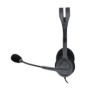 Logitech H111, Avec fil, BureauCentre d'appels, 20 - 20000 Hz, 74 g, Casque, Noir