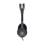 Logitech H111, Avec fil, BureauCentre d'appels, 20 - 20000 Hz, 74 g, Casque, Noir