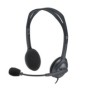 Logitech H111, Avec fil, BureauCentre d'appels, 20 - 20000 Hz, 74 g, Casque, Noir