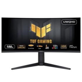 ASUS TUF Gaming VG34VQEL1A, 86,4 cm 34", 3440 x 1440 pixels, UltraWide Quad HD, LED, 1 ms, Noir