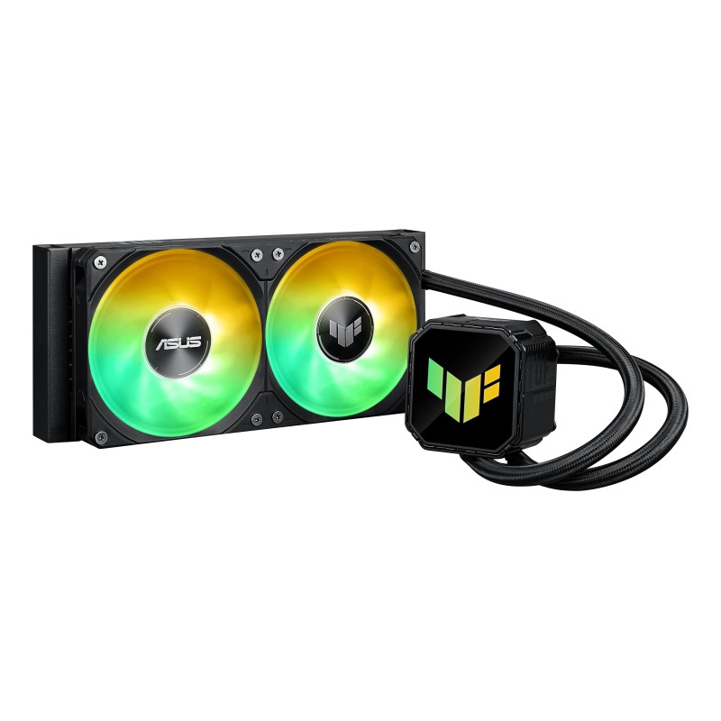 ASUS TUF GAMING LC III 240 ARGB, Refroidisseur de liquide tout-en-un, 12 cm, Noir