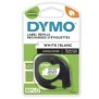 Dymo LetraTag Étiquettes en Papier Authentique | 12 mm x 4 m | Noir sur Blanc | Étiquettes autocollantes pour étiqueteuse LetraTag, Noir sur blanc, Papier, Belgique, DYMO, LetraTag 100T, LetraTag 100H, 1,2 cm