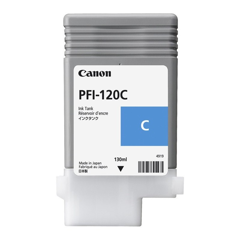Canon PFI-120C, Cyan, 130 ml, 1 pièce, Paquet unique