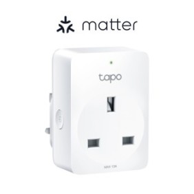 TP-LINK Tapo P110M, Intérieure, Blanc, Polycarbonate , RoHS, UKCA, CE, Sans fil, Bluetooth Wi-Fi