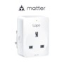 TP-LINK Tapo P110M, Intérieure, Blanc, Polycarbonate , RoHS, UKCA, CE, Sans fil, Bluetooth Wi-Fi