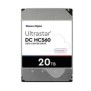 WD Ultrastar DC HC560, 20 To, 7200 trmin, 3.5", SAS