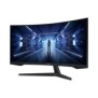 Samsung G55T, 86,4 cm 34", 3440 x 1440 pixels, UltraWide Quad HD, LED, Noir