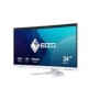 EIZO FlexScan EV3450XC-WT, 86,6 cm 34.1", 3440 x 1440 pixels, UltraWide Quad HD, LCD, 5 ms, Blanc