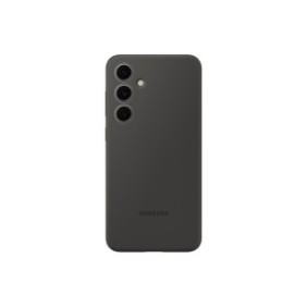 Samsung Coque en silicone pour Galaxy S24 FE, Housse, Samsung, Galaxy S24 FE, 17 cm 6.7", Noir
