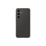 Samsung Coque en silicone pour Galaxy S24 FE, Housse, Samsung, Galaxy S24 FE, 17 cm 6.7", Noir
