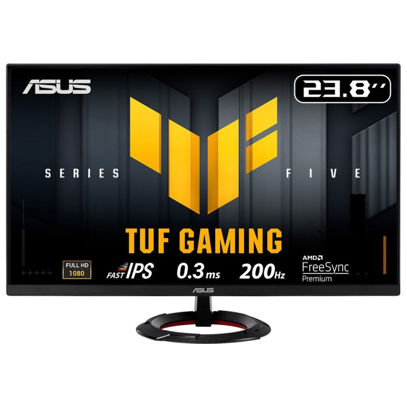 ASUS TUF Gaming VG249Q5R, 60,5 cm 23.8", 1920 x 1080 pixels, Full HD, LED, 1 ms, Noir