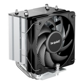 Be Quiet! Pure Rock Slim 3 | Ventirad compact mono tour, socket Intel et AMD, Refroidisseur d'air, 10 cm, 1700 trmin, 60,3 m³h, Argent