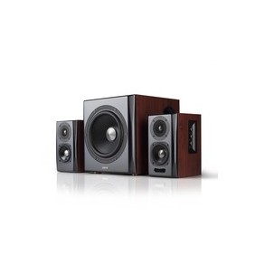 Edifier S350DB, 2.1 canaux, 150 W, Universel, Noir, Bois, Bois, Sans fil