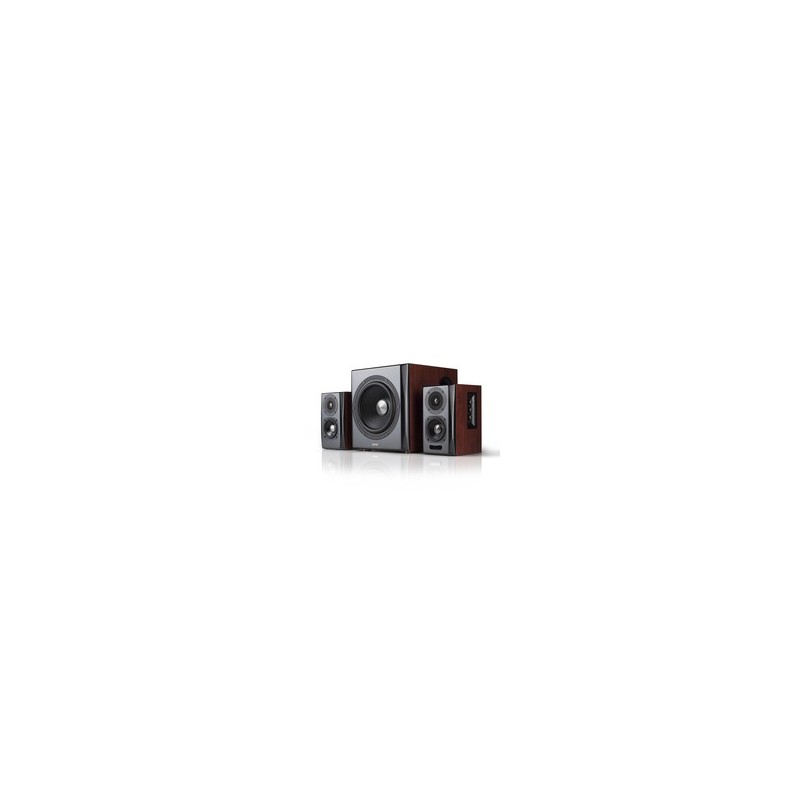 Edifier S350DB, 2.1 canaux, 150 W, Universel, Noir, Bois, Bois, Sans fil