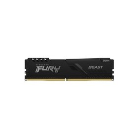 Kingston FURY Beast 16Go 3200MTs DDR4 CL16 DIMM 1Gx8 Black, 16 Go, 1 x 16 Go, DDR4, 288-pin DIMM