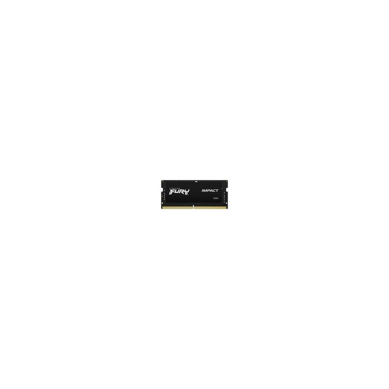 Kingston FURY DDR5 SODIMM Impact CL38 16 Go 4 800 MTs, 16 Go, 1 x 16 Go, DDR5, 262-pin SO-DIMM