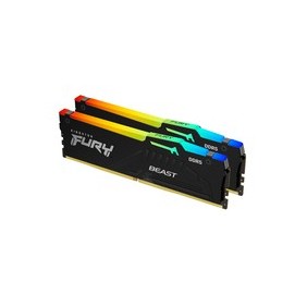 Kingston FURY Beast 16 Go 5200 MTs DDR5 CL40 DIMM Kits de 2 RGB, 16 Go, 2 x 8 Go, DDR5, 288-pin DIMM